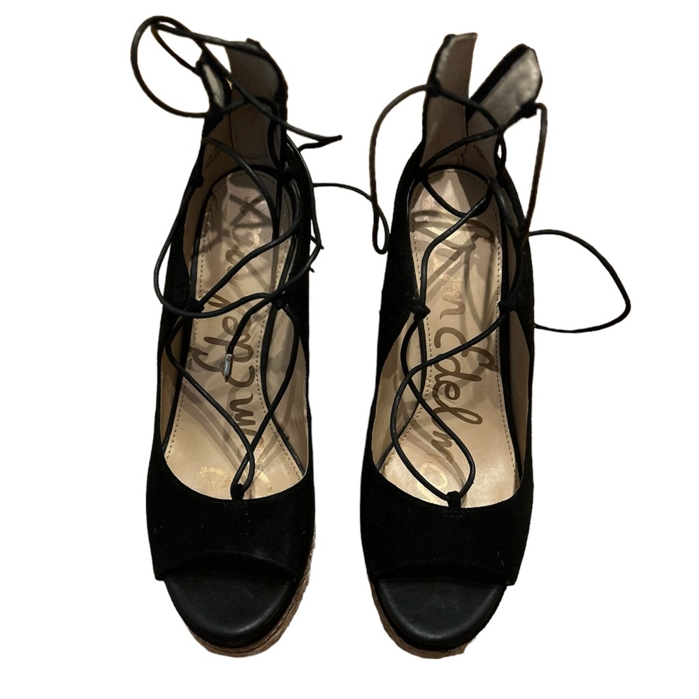Black Sam Edelman Harriet Wedge- size 7.5
